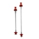 thumbnail image 3 of Brochetas delanteras de 100mm, brochetas traseras de 135mm, brochetas de liberación rápida para bicicletas, accesorios de ciclismo, brochetas de, 3 of 8