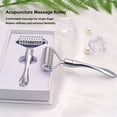 thumbnail image 3 of Metal Acupuncture Roller, Relieve Stiffness Deep Compression Enhance Flexibility Remove Fatigue Acupuncture Massage Roller  for Finger for Travel Use, 3 of 7