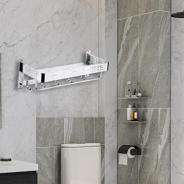 Toallero para baño y lavabo Soledad Estante de toallas extra grueso resistente No requiere montaje