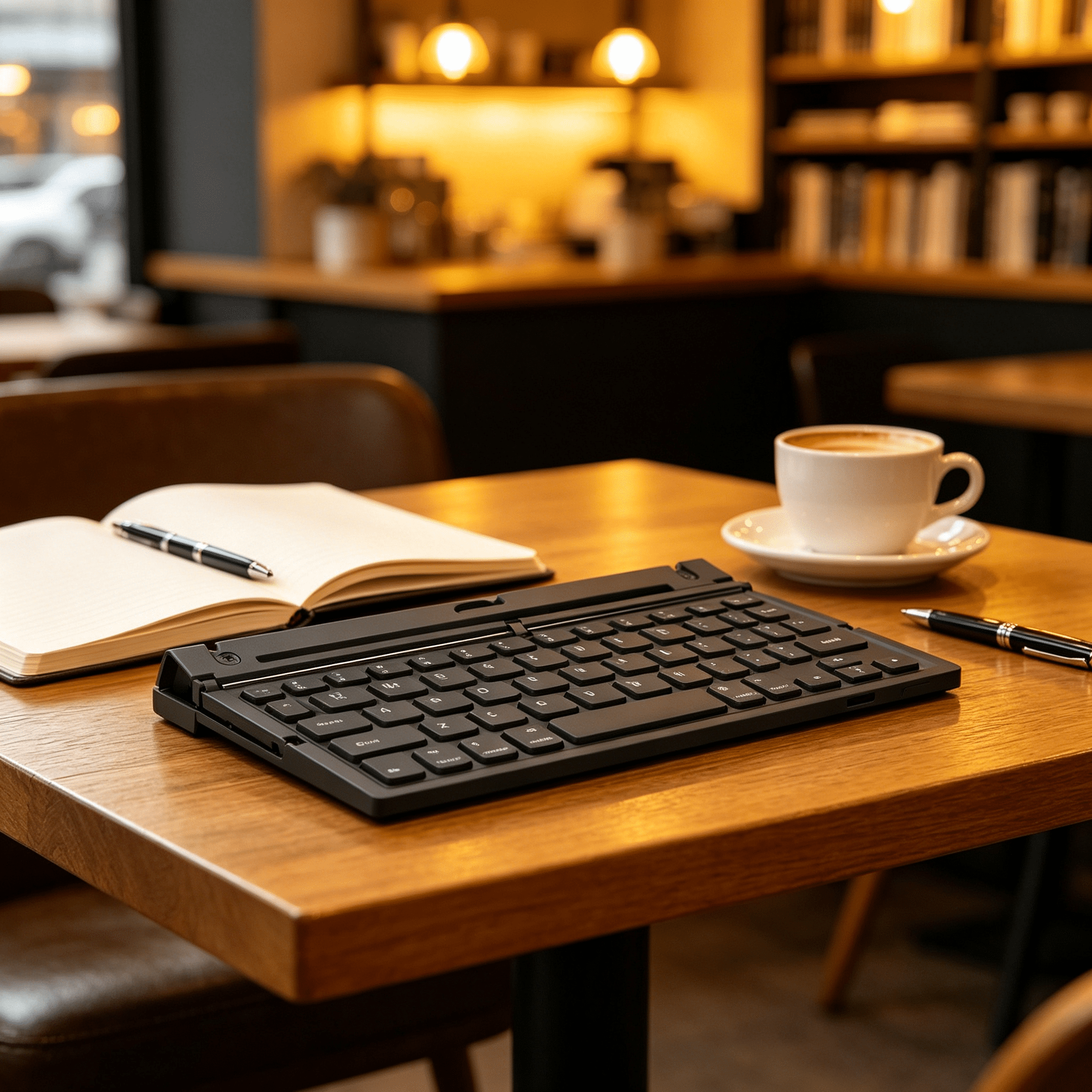 GJX 2026 New Mini Foldable Bluetooth Keyboard for Ios Windows Android for Tablet,Smartphone,Laptop,Travel