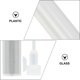 thumbnail image 5 of FELTECHELECTR 100 botellas de perfume vacías de 1 ml, de vidrio, para viaje, rellenables., 5 of 6