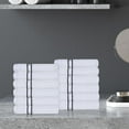 thumbnail image 2 of Superior Turkish Cotton 12-Piece Navy Blue Washcloth/Face Towel Set, 2 of 4