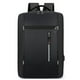 thumbnail image 1 of Mochilas para computadora portátil Mochila de viaje Mochila de mano Mochila informal con puerto de carga USB, negro, 1 of 6