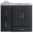 thumbnail image 1 of Imaginations Américaines 35,5 pouces W Vanity Set  Gris, 1 of 1