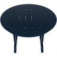 thumbnail image 4 of Paradise Table à Manger Ronde en Plastique HDPE 47 Pouces pour Extérieur, 4 of 5
