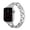 Silver, variant on Waloo Diamond Rhinestone Stainless Steel Band for Apple Watch 44/45/46/49mm - Rose Gold