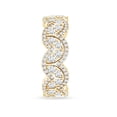 thumbnail image 3 of Rosec Jewels Statement Wedding Band Ring - Certified Lab Created Diamond Eternity Ring (EF-VS Grade), 18K Yellow Gold, US 9.50, 3 of 8