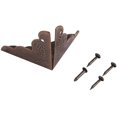 thumbnail image 4 of 12 pcs Decorative Corner Protectors for Metal Jewelry Box Gift Case(Bronze), 4 of 5