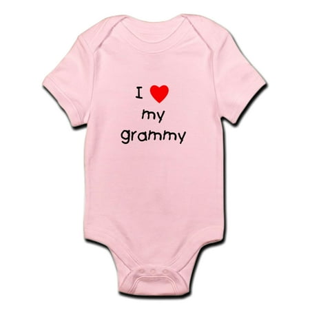 

CafePress - I Love My Grammy Infant Bodysuit - Baby Light Bodysuit