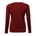 thumbnail image 2 of FashionOutfit Women's Plus Size Basic Solid Button Down Long Sleeves Cardigan, 2 of 3