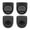 4Pcs, variant on Tibvox Water Cup Replacement Silicone Stopper Cap Replacement Part