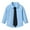 Blue, variant on Boys Dress Shirt with Tie Long Sleeve Cotton Button Down Collared Blouse Tops Formal Party School Uniform 6M-14Y (1-2 Years, White)