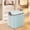 50x40x50cm, variant on Lzobxe Large Capacity Cube Storage Organizer with Zippers, Lids and Handles, Fabric Foldable Clothes Storage Bins for Bed Sheets, Pillows and Toys