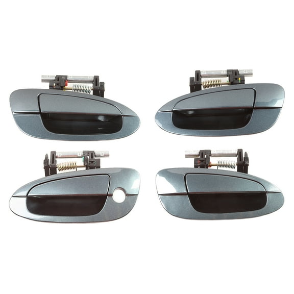 CF Advance For 02-06 Nissan Altima BX4 Opal Blue Metallic Set 4PCS Outside Door Handle 2002 2003 2004 2005 2006