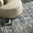 thumbnail image 6 of Hauteloom Gatineau Living Room, Bedroom Area Rug - High Pile - Beige, Blue, Gray - 5'3" x 7'3", 6 of 6