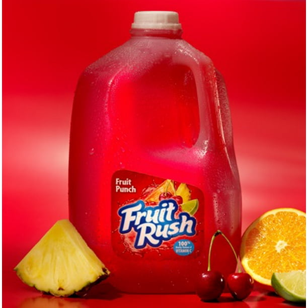 Fruit Rush Fruit Punch, 16 Oz.