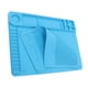 thumbnail image 2 of Almohadilla De Soldadura, Diseño Ranurado, Escala Transparente, 2 Piezas, Alfombrilla De Reparación Portátil De Gran Tamaño Para Trabajar ANGGREK 12345678, 2 of 8