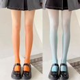 thumbnail image 2 of Medias con gradiente para mujer y niña, pantimedias japonesas de Lolita, sexys, con entrepierna abierta, medias ultrafinas de verano, 2 of 5