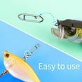 thumbnail image 4 of Fishing Clips, Stainless Steel Fishing Quick Clips Lure Quick Change, 4 of 6