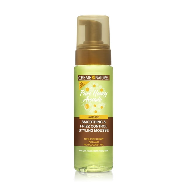 Mousse para peinar Creme of Nature Pure Honey 200 ml para rizos