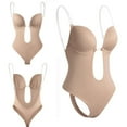 thumbnail image 1 of NETSENG Women Plunging Deep V-neck Body Shaper Strapless Backless Bodysuit Shapewear XL 1 Pcs, 1 of 6