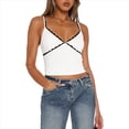thumbnail image 2 of Top Corto con Tirantes Finos para Mujer, Estilo Y2K, de Encaje, para Salir M, 2 of 5