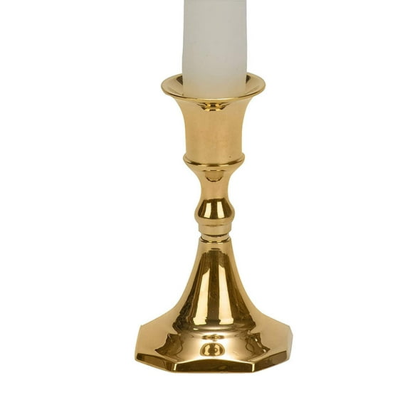 Brass Taper Candle Holder - 3.75 Inches