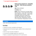 thumbnail image 2 of HVAC Air Door Actuator Kit - Compatible with 2003 - 2006 Chevy Avalanche 1500 2004 2005, 2 of 2