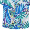 thumbnail image 5 of Coerni Toddler Boys Kids Hawaiian Shirt Short Sleeve Button Down Shirts Tropical Lapel Summer Beach Top Baby Casual Clothes, 5 of 5