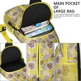 thumbnail image 5 of Sunflower and Butterfly Design Sling Backpack with Lightweight Durable Construction, Adjustable Strap, Multiple Compartments for Travel, Gym, Daily Commuting, 5 of 5