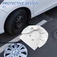 thumbnail image 3 of Raindrops Housses de Pneus de Roulotte 4 Pcs, Tissu Plaqué Argenté, Protection Durable pour Pneus de Secours, 3 of 5