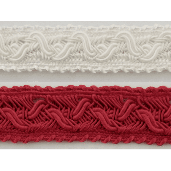1/2" Braid Gimp Trimming - 18 Continuous Yards - Color Options!