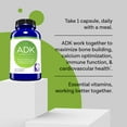 thumbnail image 6 of MD. Life ADK 60 Capsules A K2 D3 NON GMO, 60 Veg-Capsules, 6 of 9