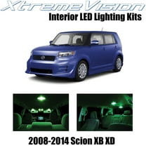 XtremeVision Interior LED for Scion XB XD 2008-2014 12 pcs Green Interior LED Kit Installation Tool