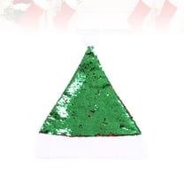 TAILTOSS 1Pack Green Sequin Top Hat for Annual Ceremony and New Year Festive Party Accessories