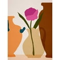 thumbnail image 2 of Wang, Melissa 12x14 White Modern Wood Framed Museum Art Print Titled - Flower Dance III, 2 of 4