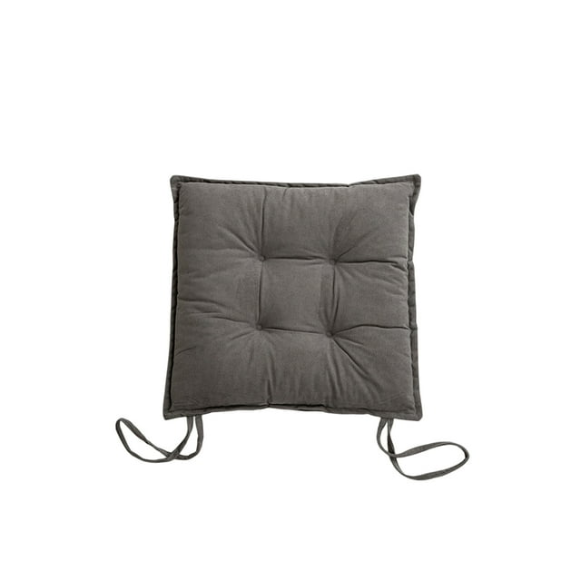 Cojín para silla Injueey cuadrado de cuerda fija Decorativo Gris claro 45*45cm