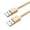 color:Golden,gold, ,25cm, variant on USB 2.0 Fast Charging Cable 480Mbps Transfer Speed USB 2.0 Male to Male for USB Flash Drive Reader Hard Drive Laptops