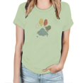 thumbnail image 2 of Camisetas de Manga Corta para las Mujeres Impresas Cuello Redondo Camiseta Casual, Ocio Y Blusas de Manga Corta Diarias para las Mujeres, 2 of 4