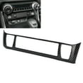 thumbnail image 3 of Central Control Cover, ABS Center Control Bezel Glossy Black Waterproof  For Car Interior Decoration, 3 of 8