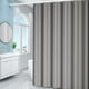 thumbnail image 4 of Cortina de ducha Lksixu de 120 x 180 cm, color sólido, con ganchos, impermeable, de secado rápido, ligera, de plástico, estilo minimalista, ideal para baños y spa., 4 of 8