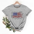 thumbnail image 2 of VerPetridure American Flag Shirts for Women 4th of July T-Shirt USA Flag Patriotic Shirt Stars and Stripes Summer Tees, 2 of 7