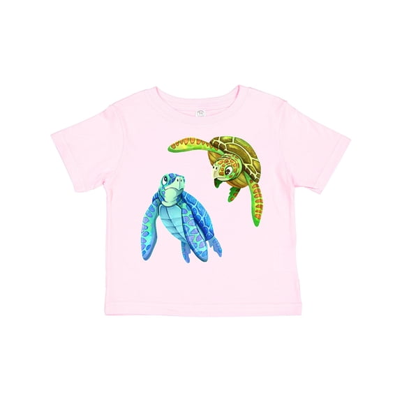 Inktastic Sea Turtles Swimming Together Boys or Girls Toddler T-Shirt