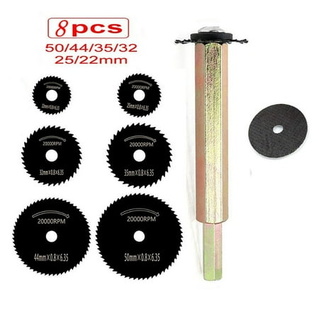 

BCLONG 8 Pcs Internal Plastic Pipe Cutter Set for Plastic Pipe Cutting Grinding Replace