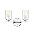 thumbnail image 3 of 2 - Light Satin Nickel / Silver Wall Sconce, 3 of 7