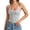 Light Ashy, variant on Women's Solid Color Slim Fit Halter Neck Backless Cami Top, Sexy Adjustable Tie Spaghetti Strap Sleeveless Blouse, Cute Summer Going Out Party Top, Breathable and Stretchy Red XXL
