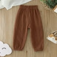thumbnail image 5 of Tkrady Spring Summer Loose Trousers Casual Shorts for Boys Girls Fashion Pants Solid Color, Sizes 1-7 Years, 5 of 5