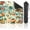 Multi 3-4, variant on Mahjong Mat for Table Leopard by Ornate Poolside Pavilion Tropical Garden Watercolor Blue 31.5" x 31.5" Non-Slip Noise-Reducing Game Mat Premium Mahjong Accessories for Poker Dominoes Hosting