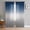 Blue, variant on Navy Blue Gray Ombre Semi Sheer Curtains 45 Inch Length 2 Panels Set, Modern Gradient Abstract Art Sheer Kitchen Curtain Privacy Voile Window Curtain for Living Room Bedroom Rod Pocket Drapes