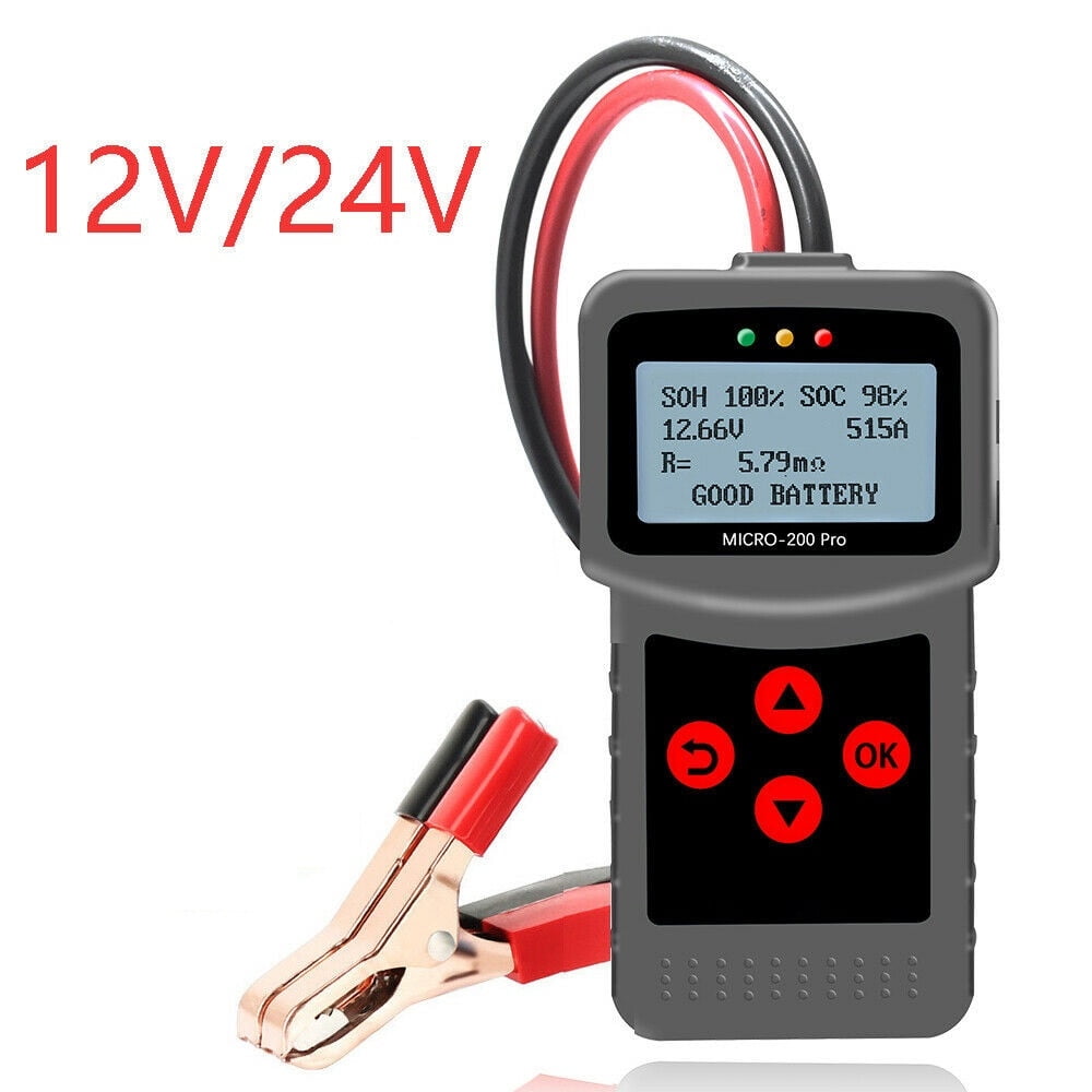 Micro 200 Pro 12V 24V Car Battery Tester Diagnostic Portable Battery